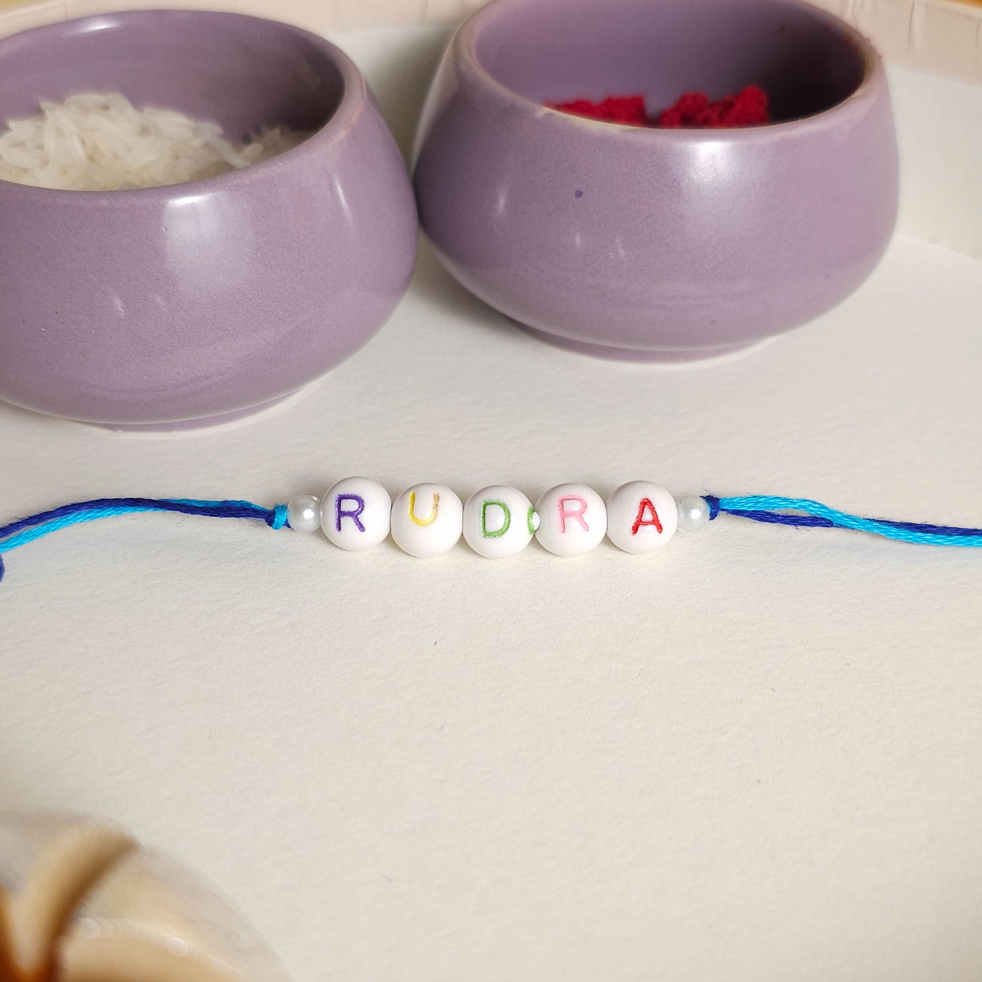 Personalized name Rakhi