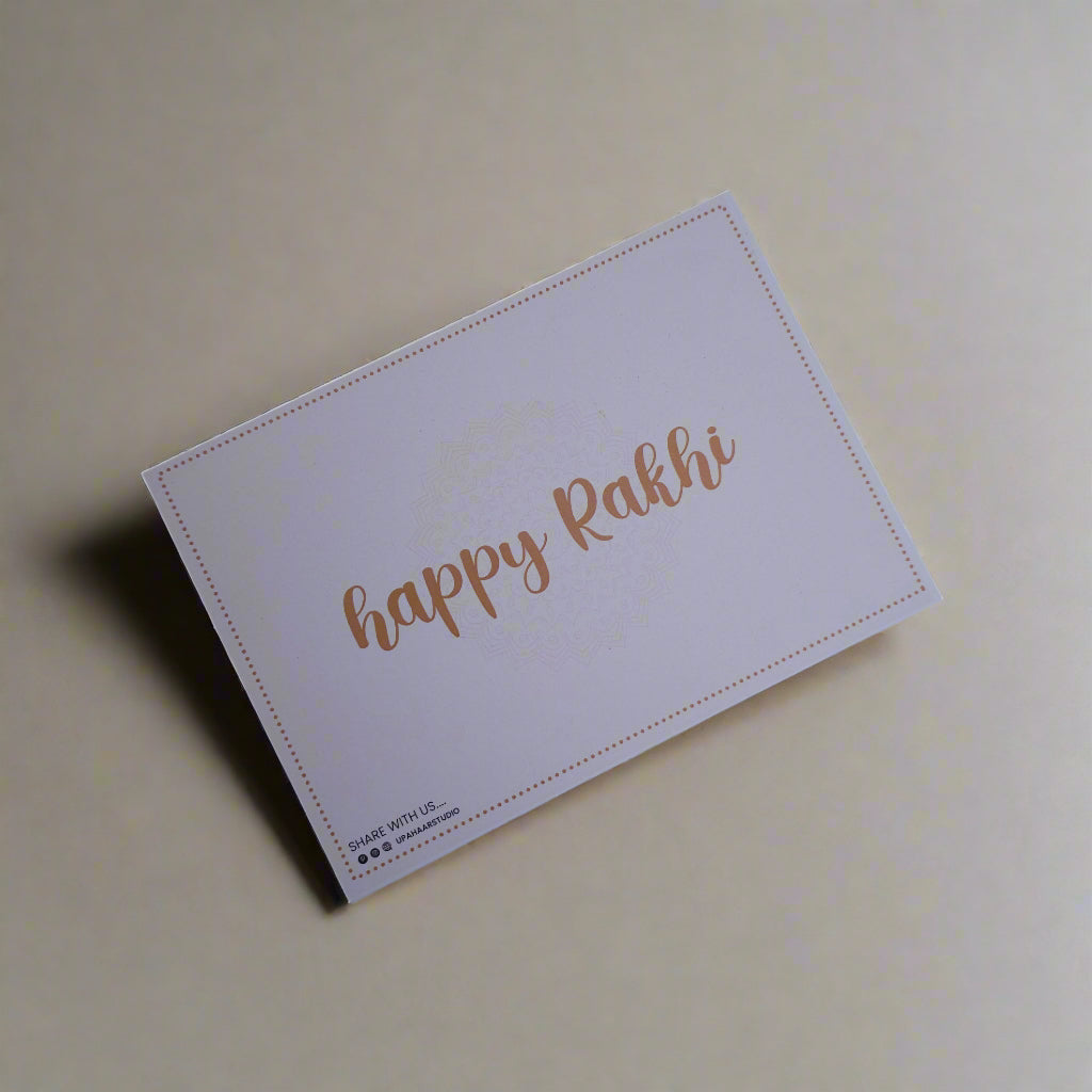 Personalized Initial Rakhi