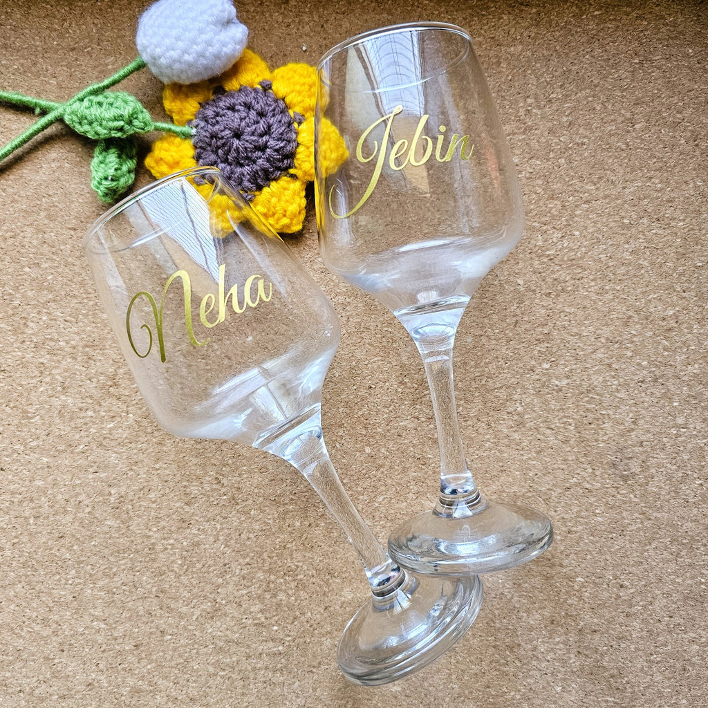 Personalized Wine Glasses