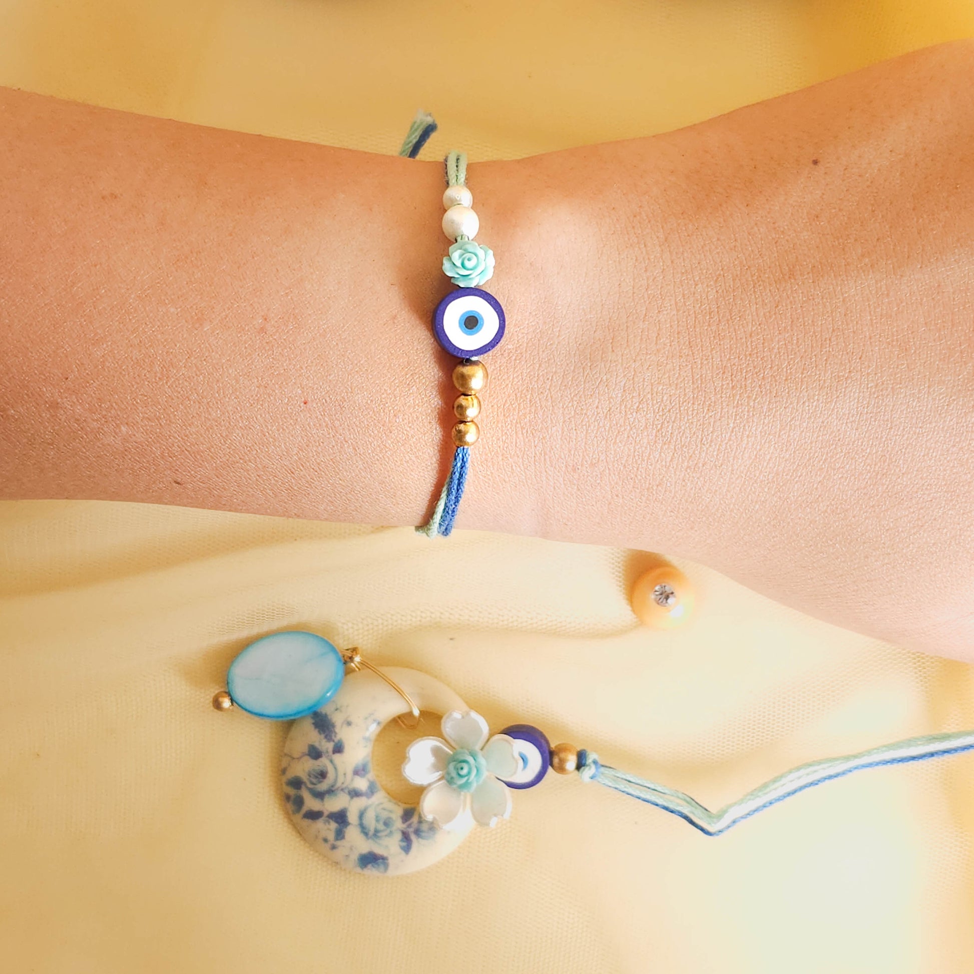 Evil Eye Couple Rakhi