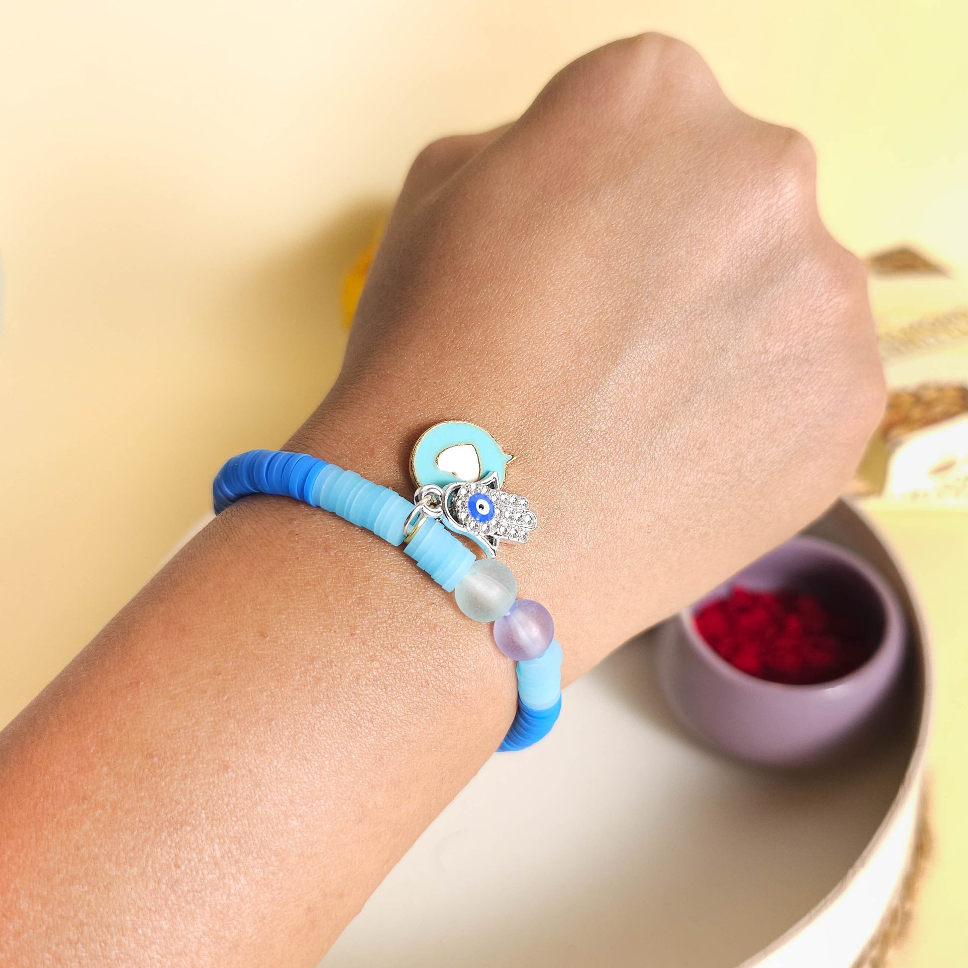 Evil Eye Beaded Bracelet
