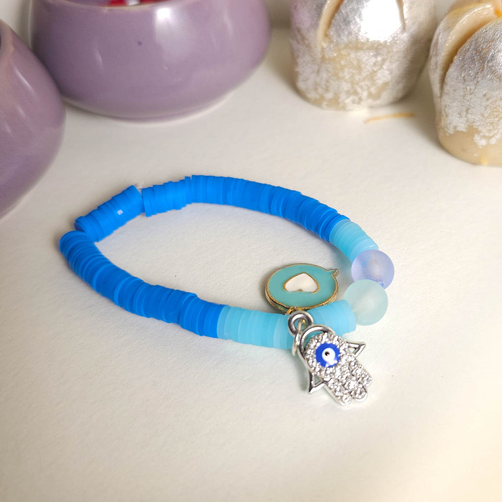 Evil Eye Beaded Bracelet
