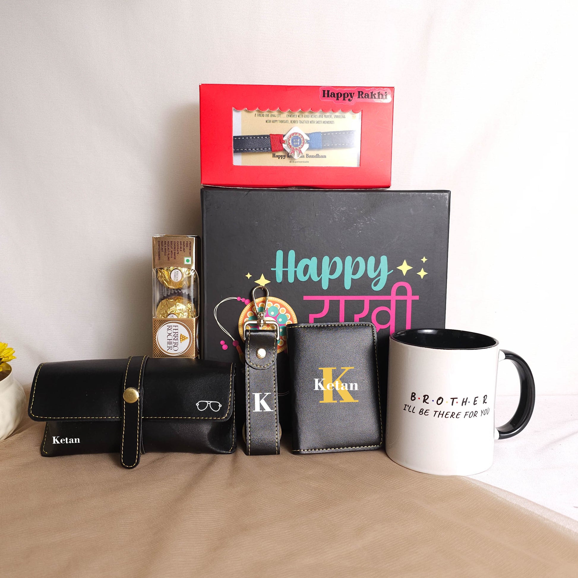 Black Lover for Brother | Personalized Hamper