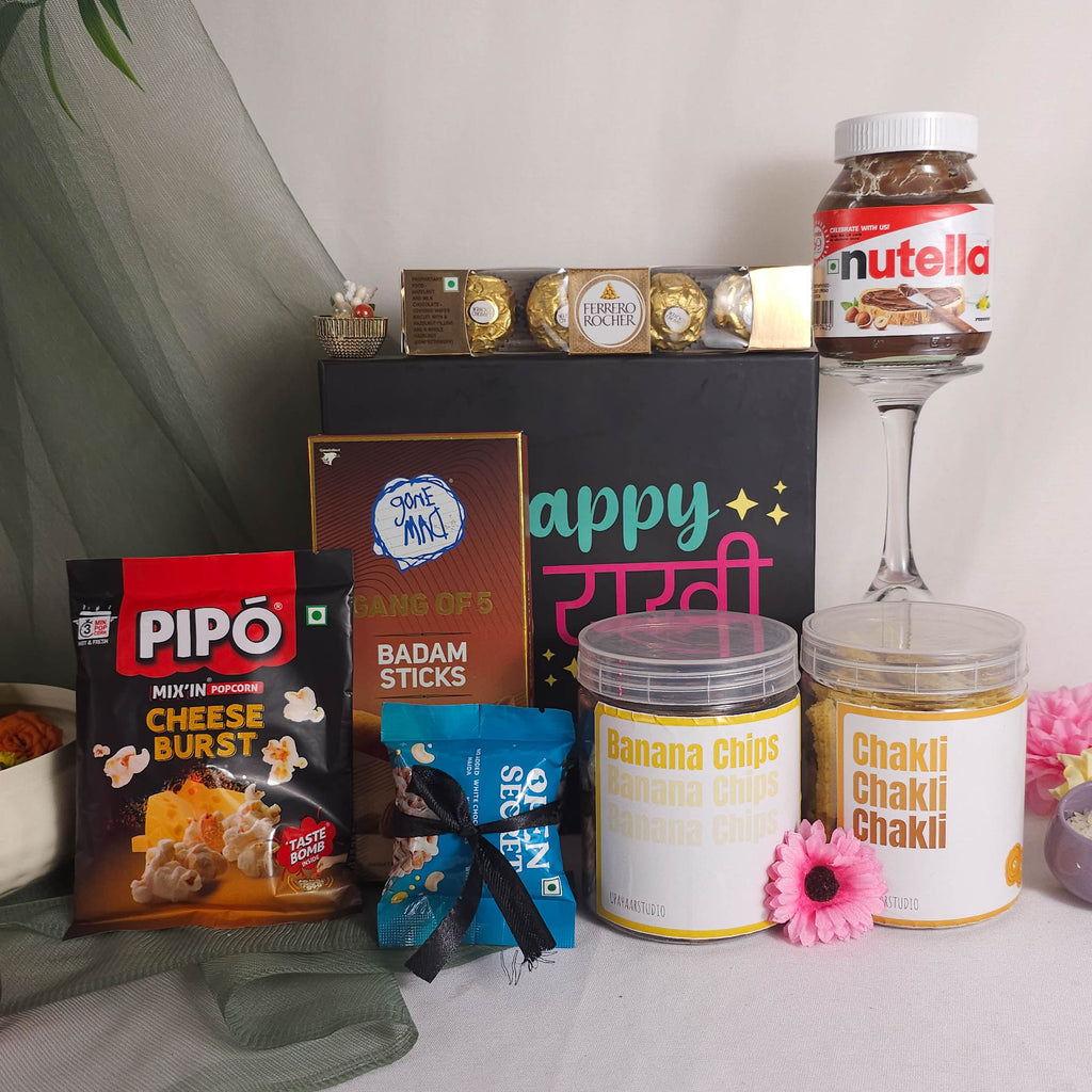 Sweets & Treats Rakhi Box | Ready To Go Box