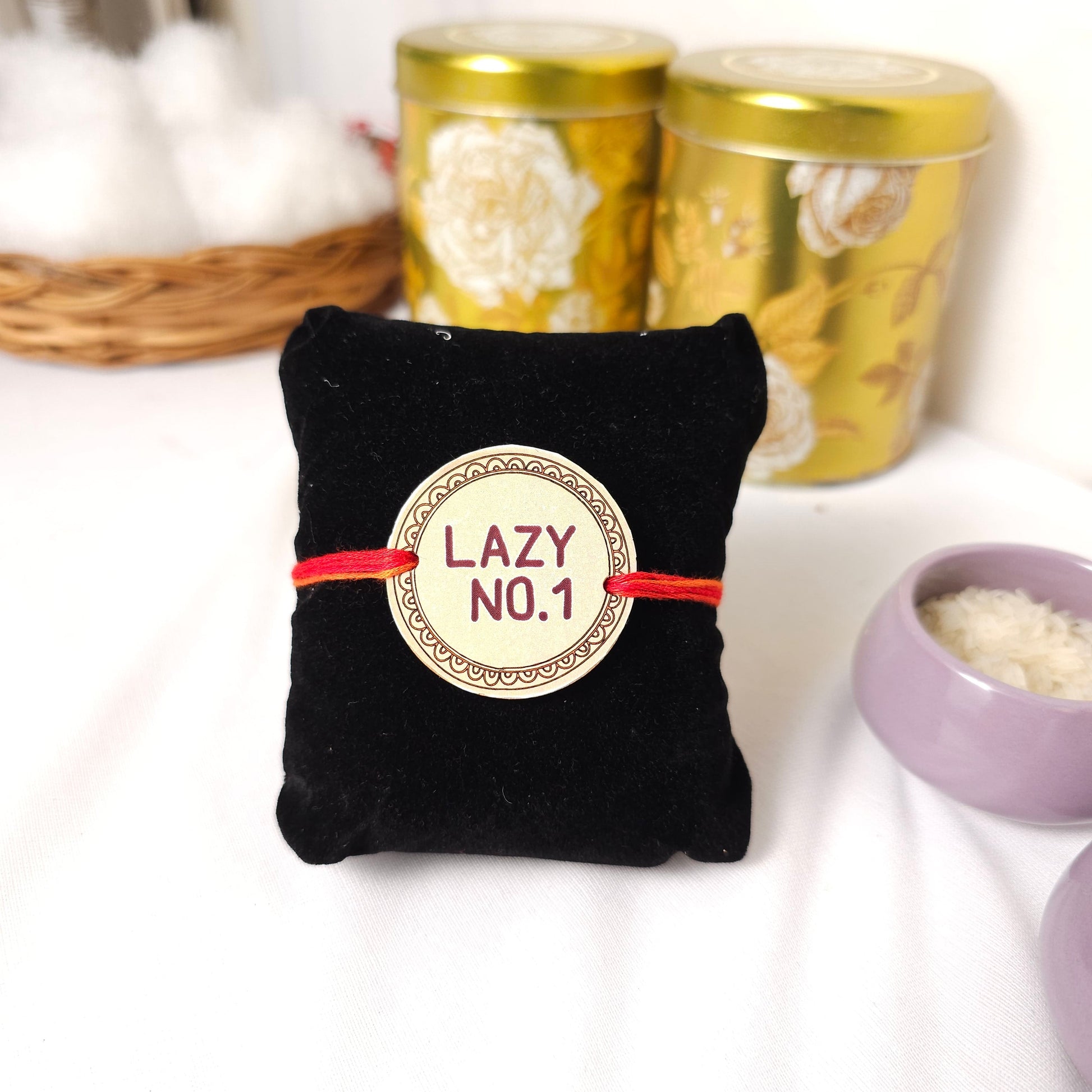 Lazy No 1 Rakhi