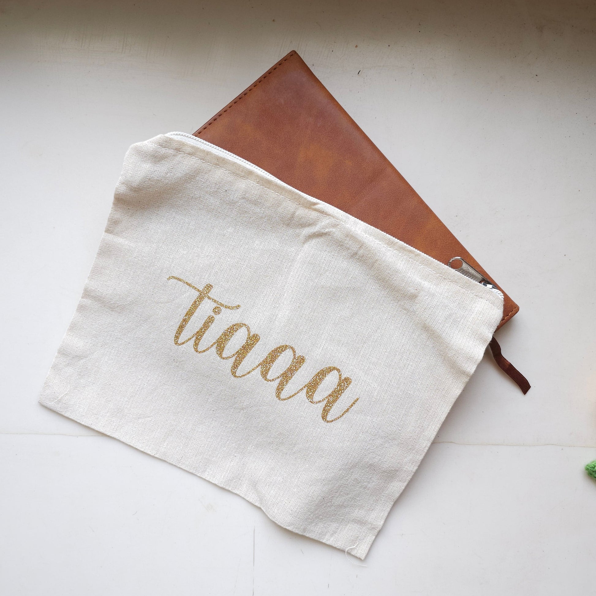 Personalised Canvas Pouch