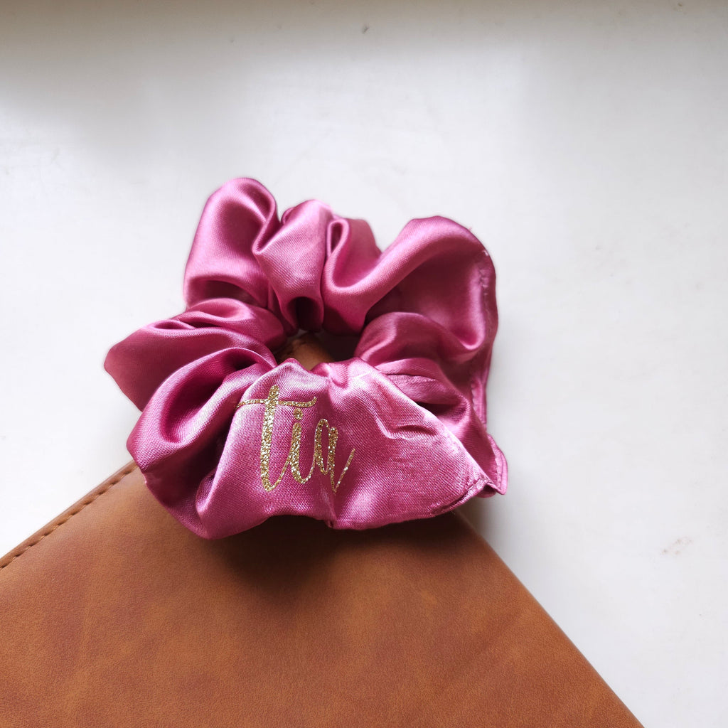 Personalized Scrunchies