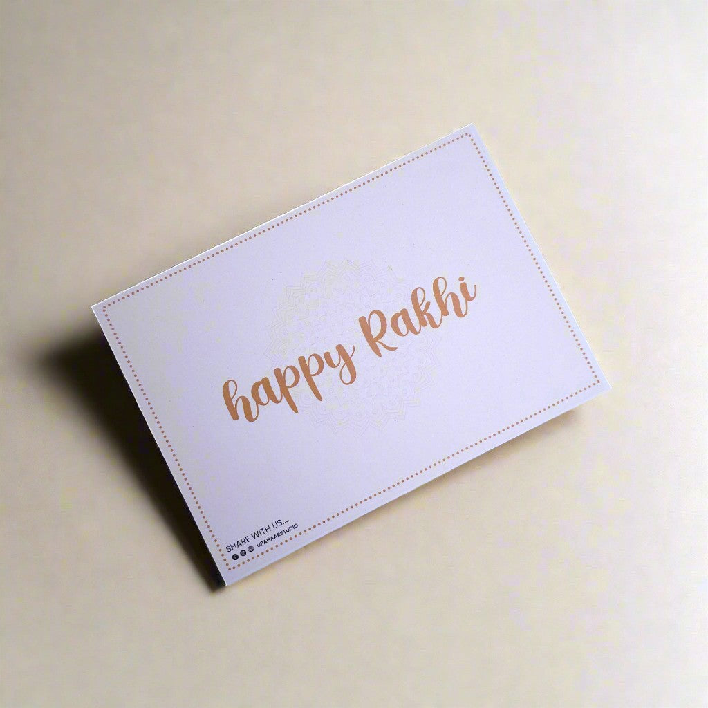 Alphabet Rakhi (set of 5)