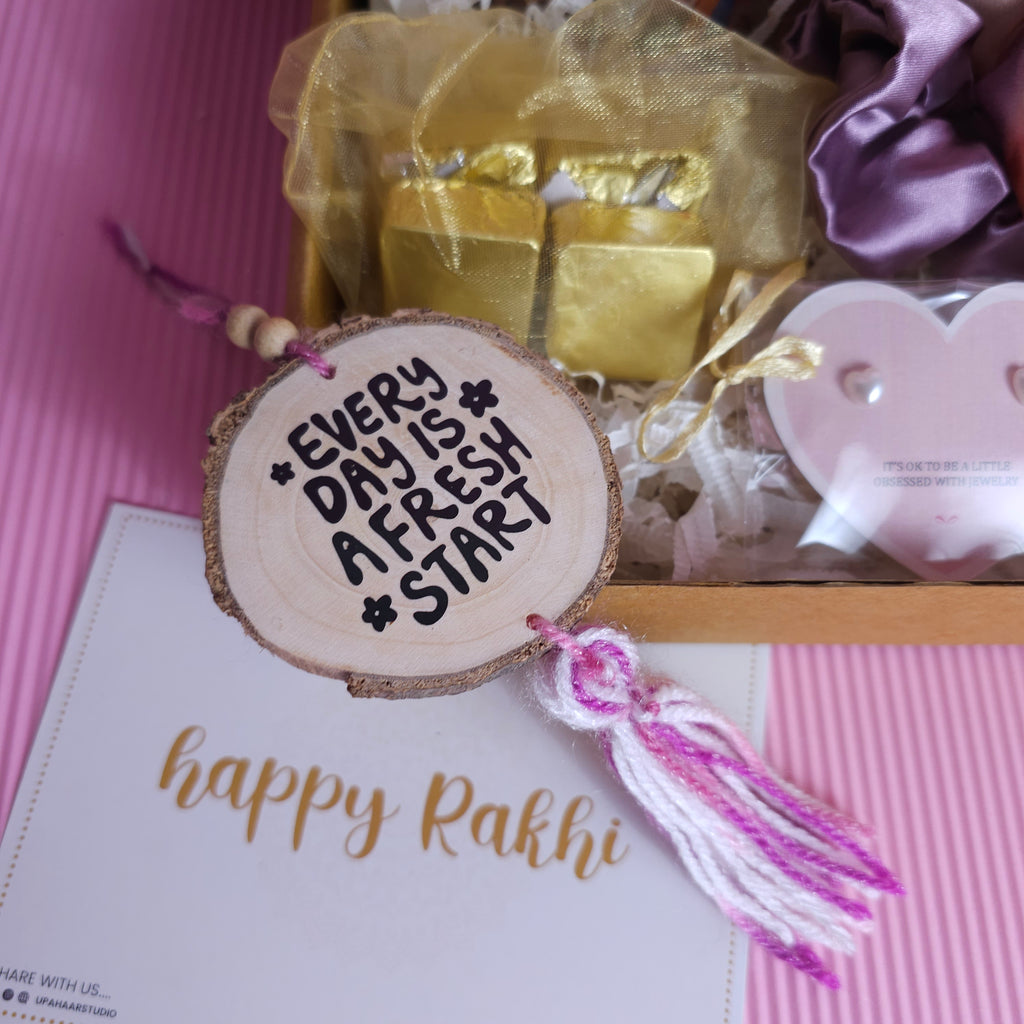 Mini Rakhi Hamper for sister | Personalized Hamper