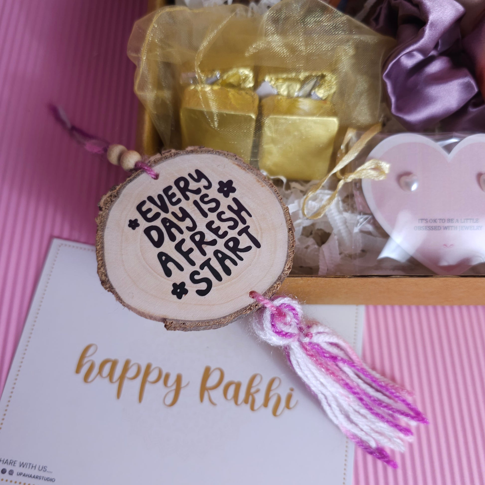 Mini Rakhi Hamper for sister | Personalized Hamper