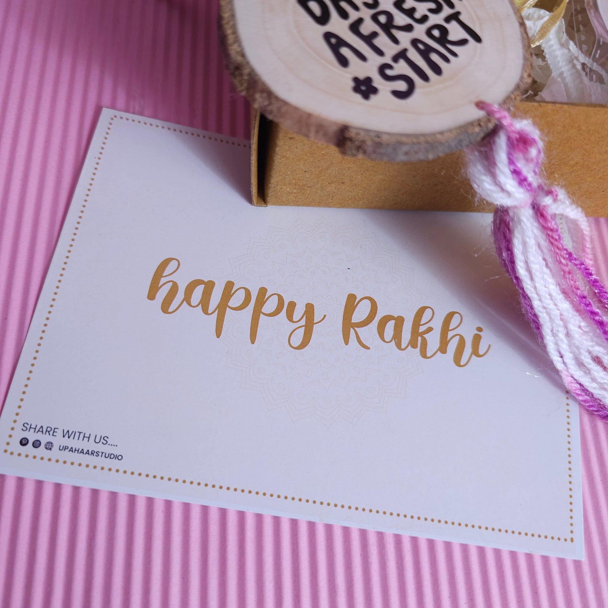 Mini Rakhi Hamper for sister | Personalized Hamper