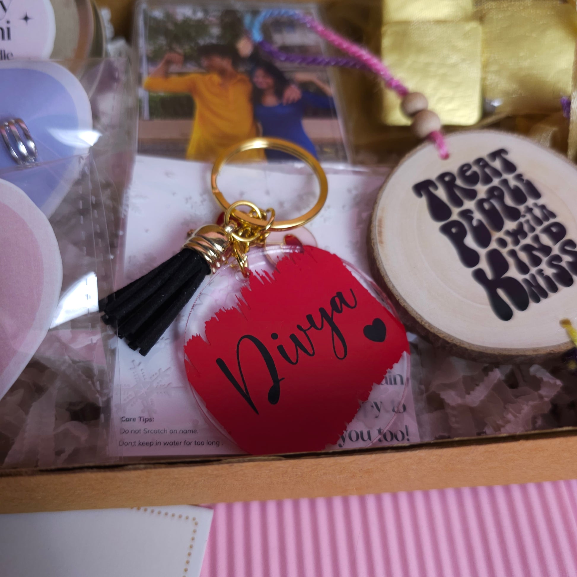 Mini Rakhi treat for sister | Personalized Hamper