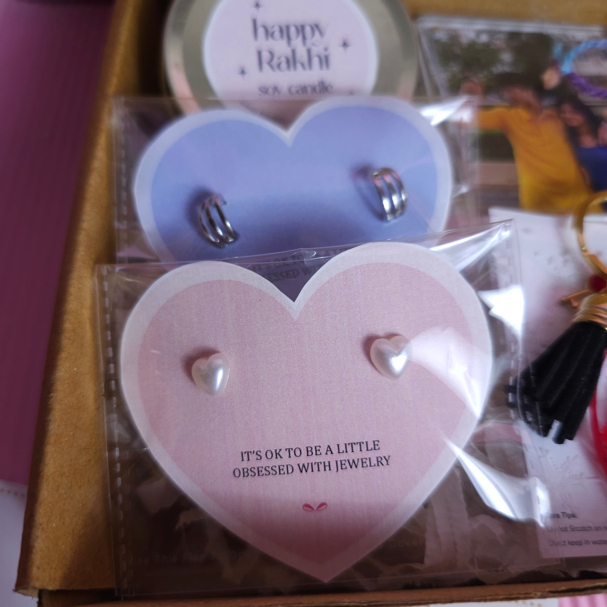 Mini Rakhi treat for sister | Personalized Hamper