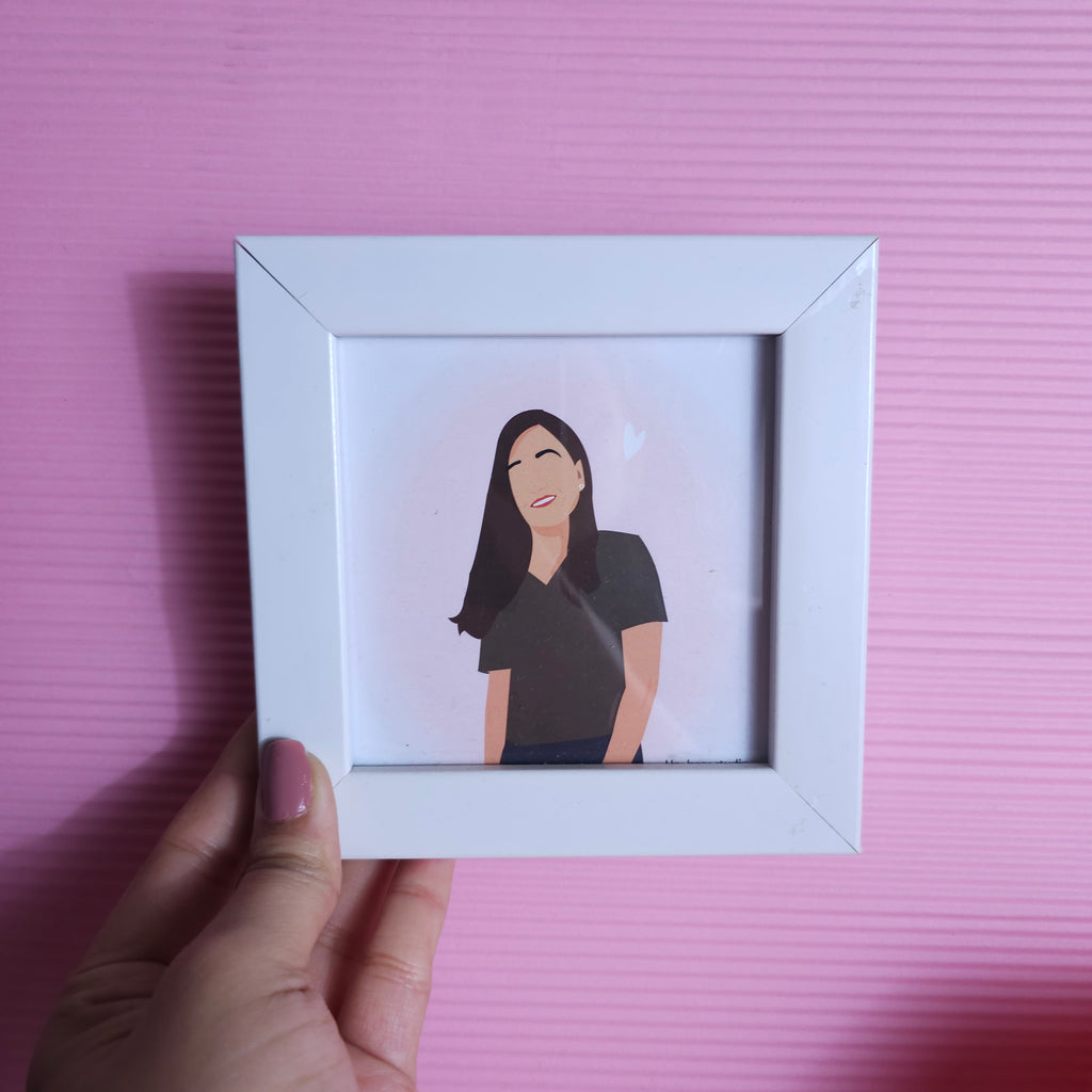 Illustration hamper box for sister | Personalized box