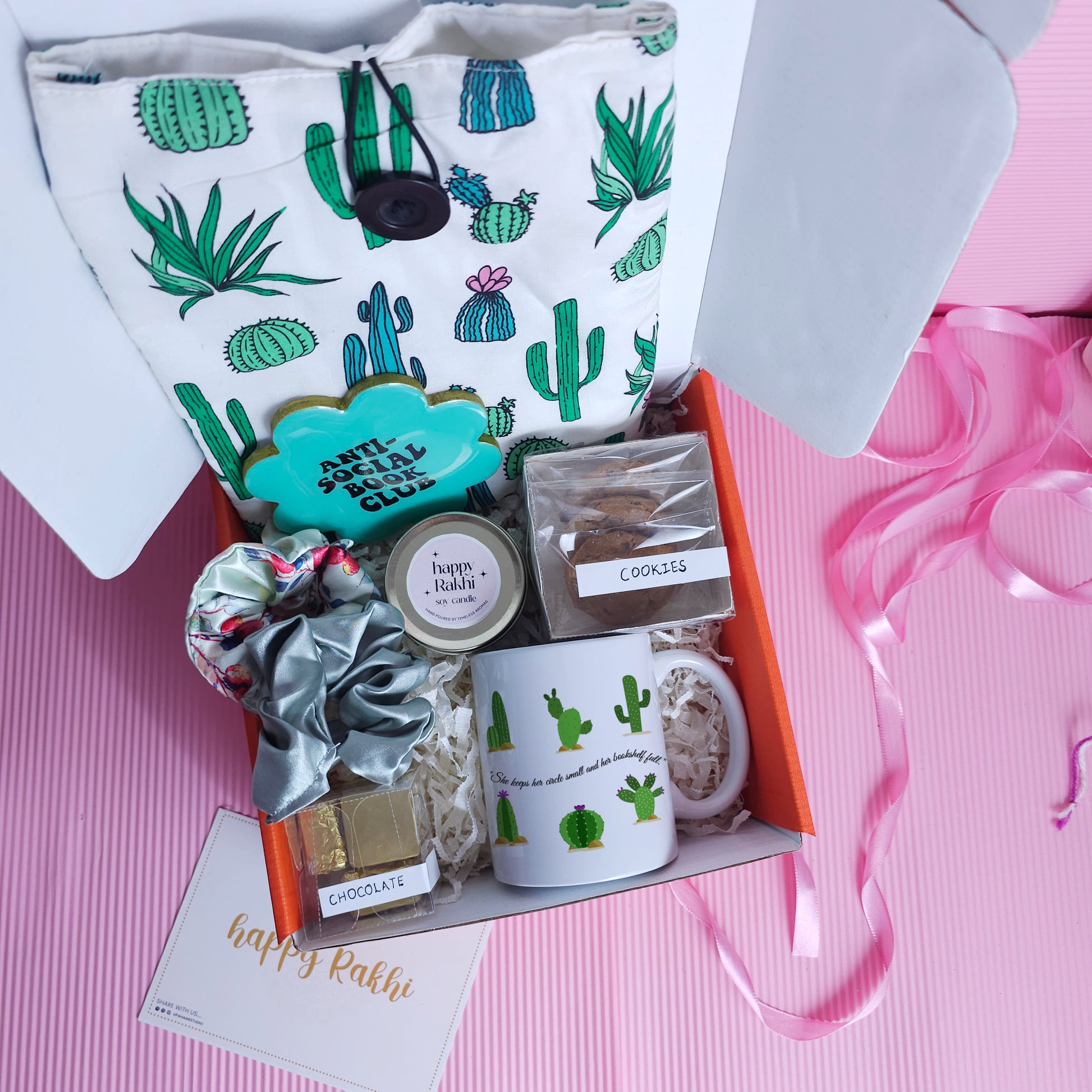 Anti Social Book Club Hamper box | Ready to go Hamper
