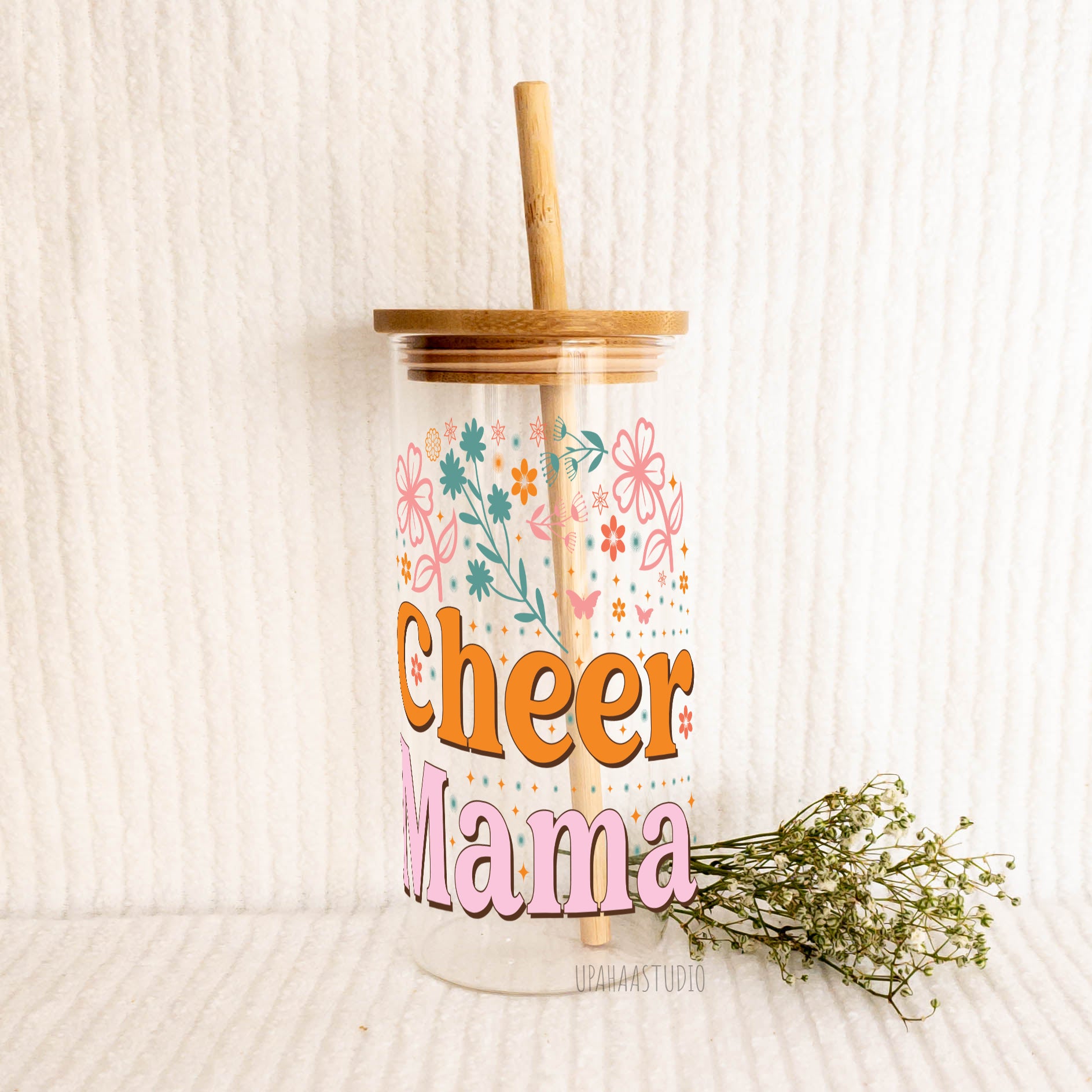 Glass Sipper - Cheer Mama