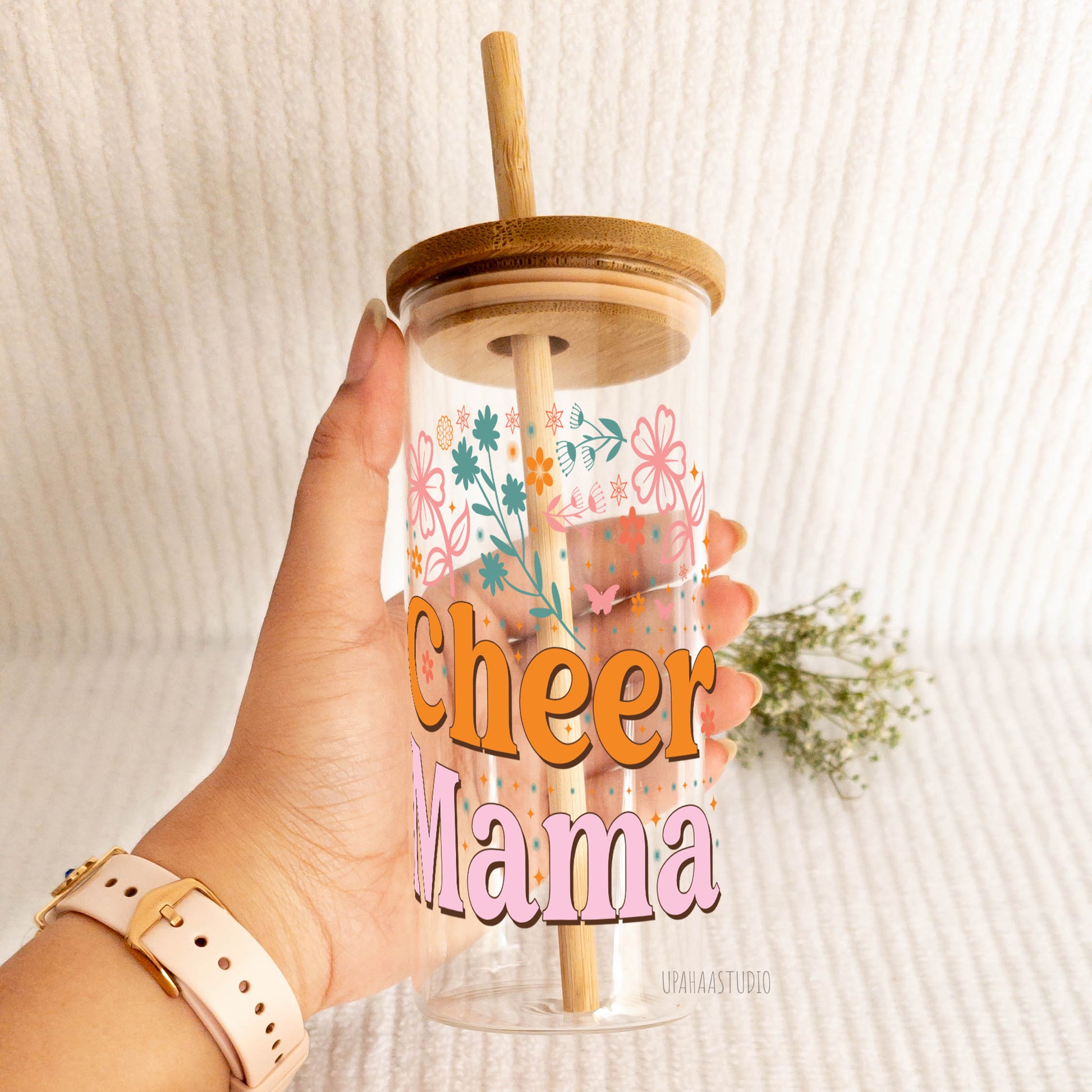 Glass Sipper - Cheer Mama