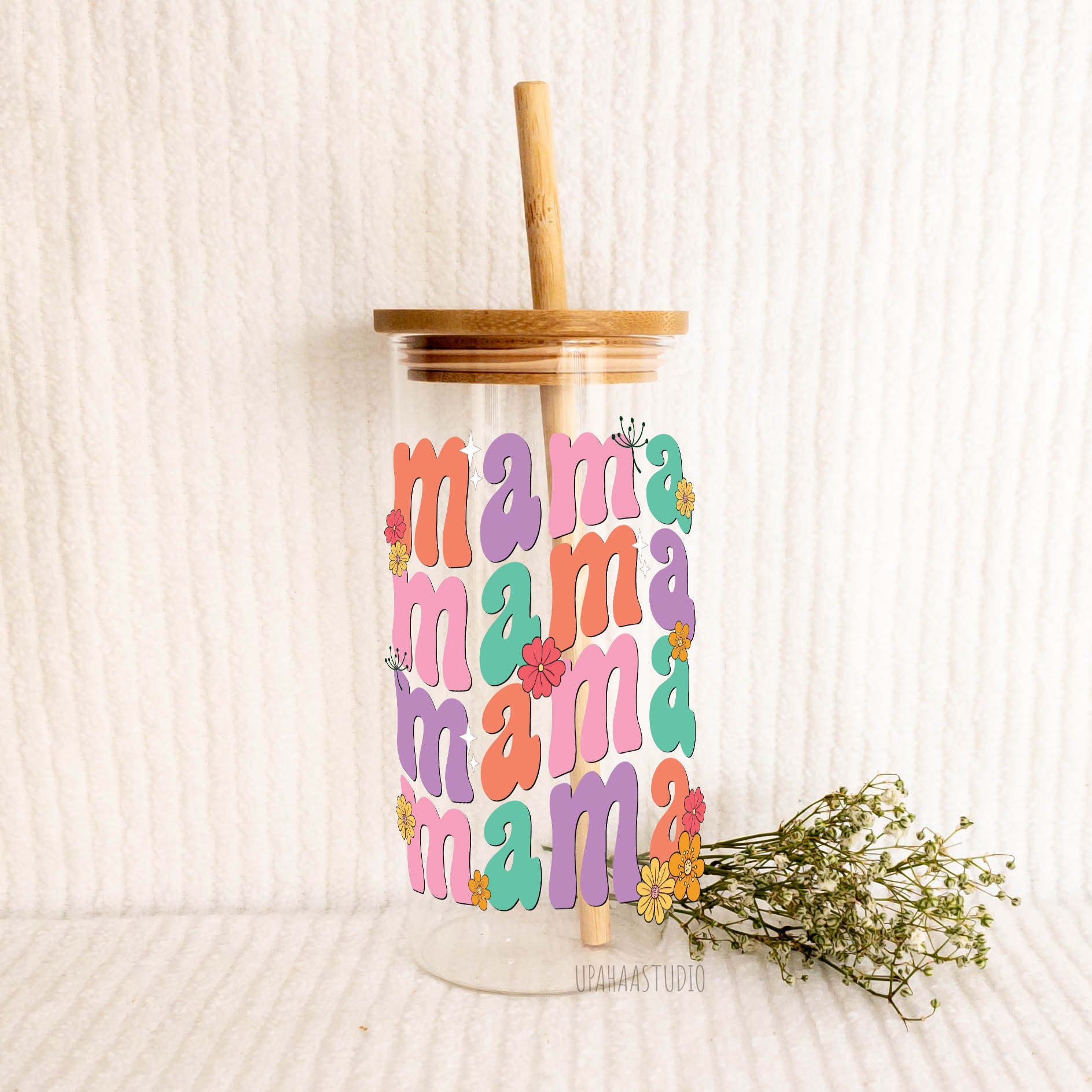 Glass Sipper - Mama