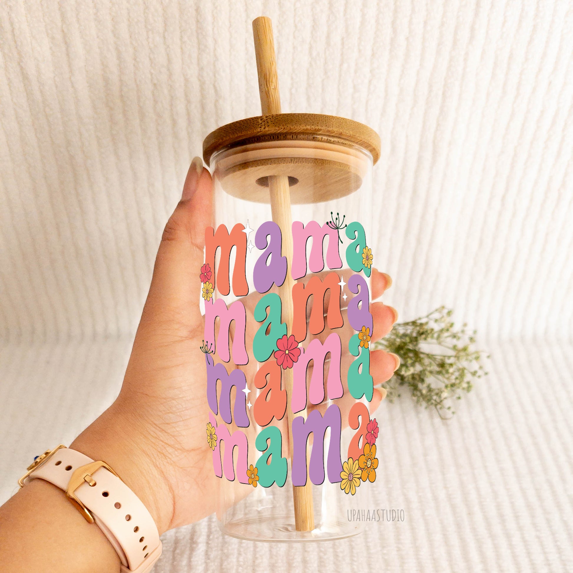 Glass Sipper - Mama