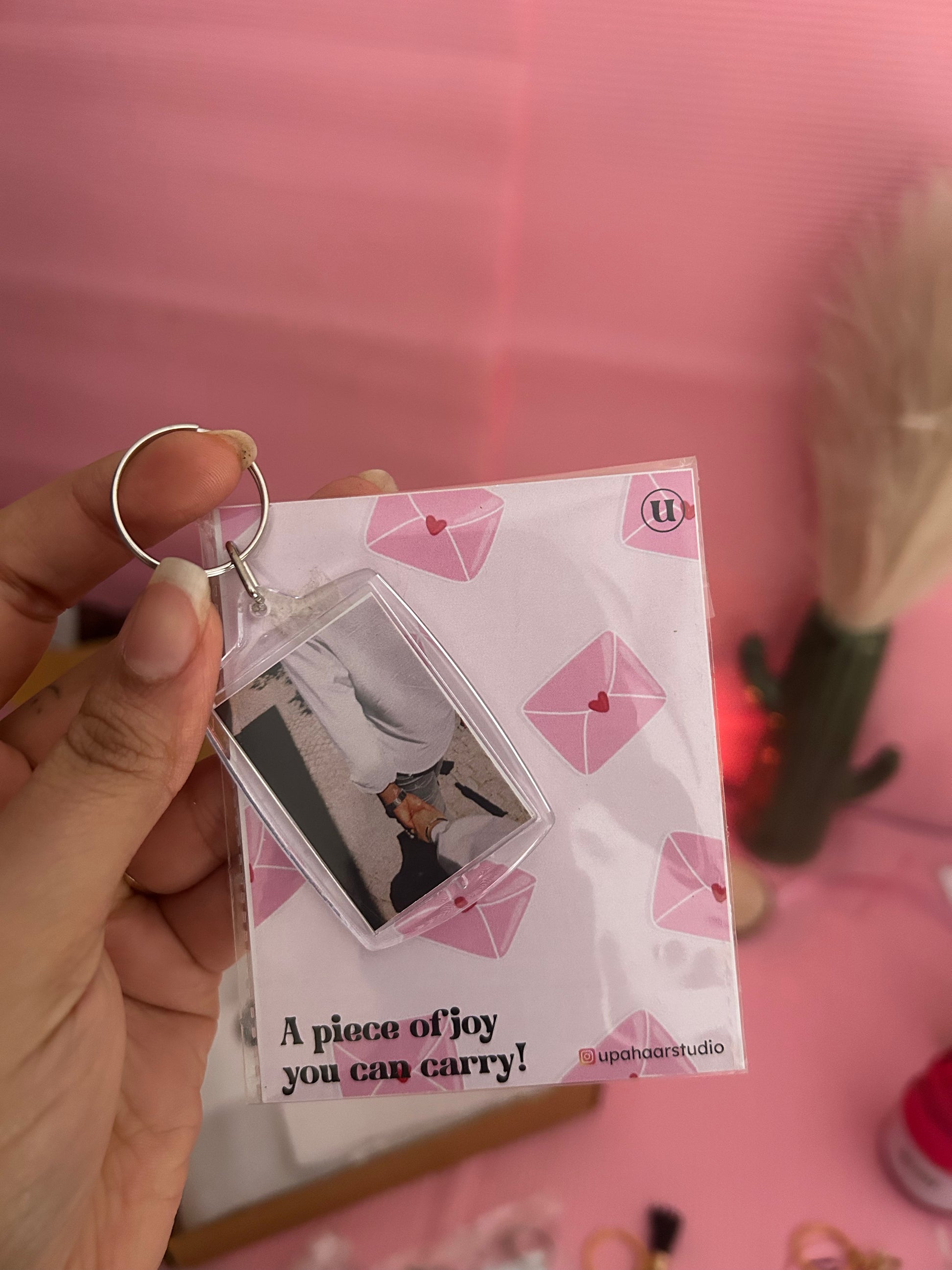 Personalised Photo/Message keychain
