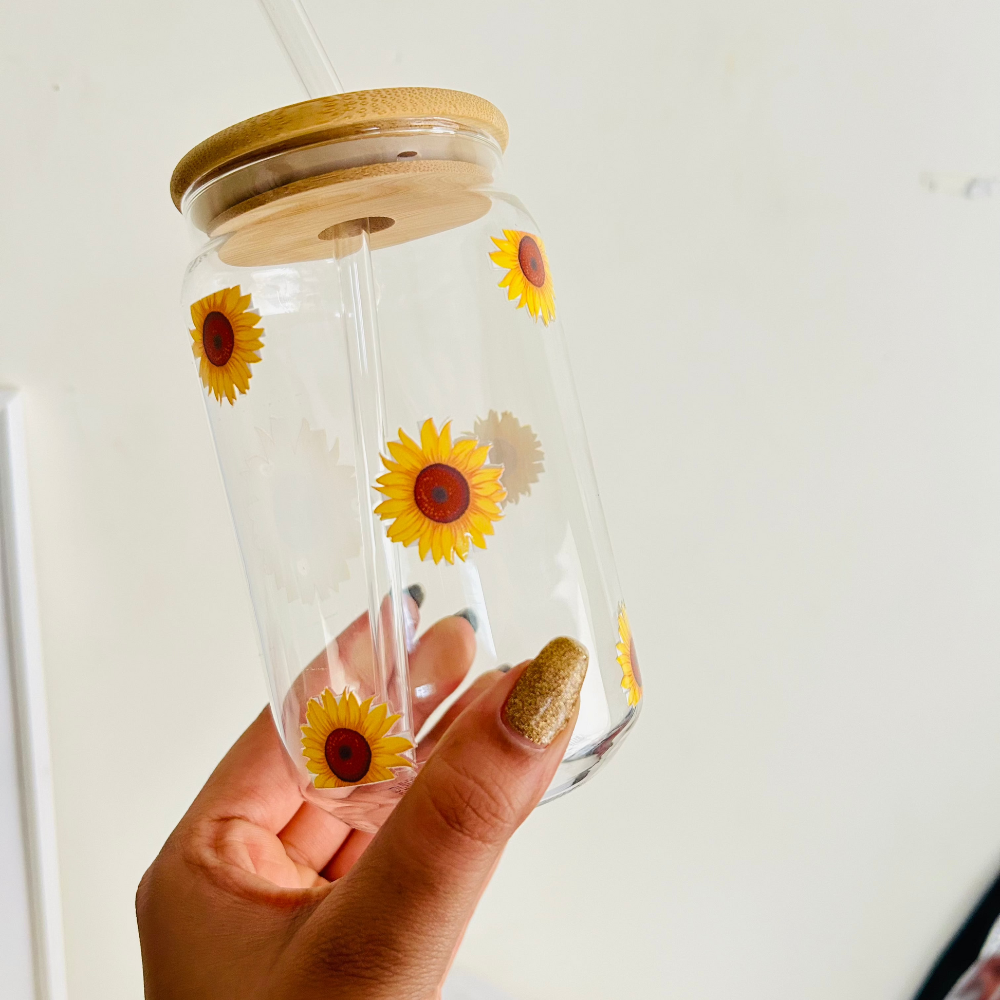 Sunflower sipper