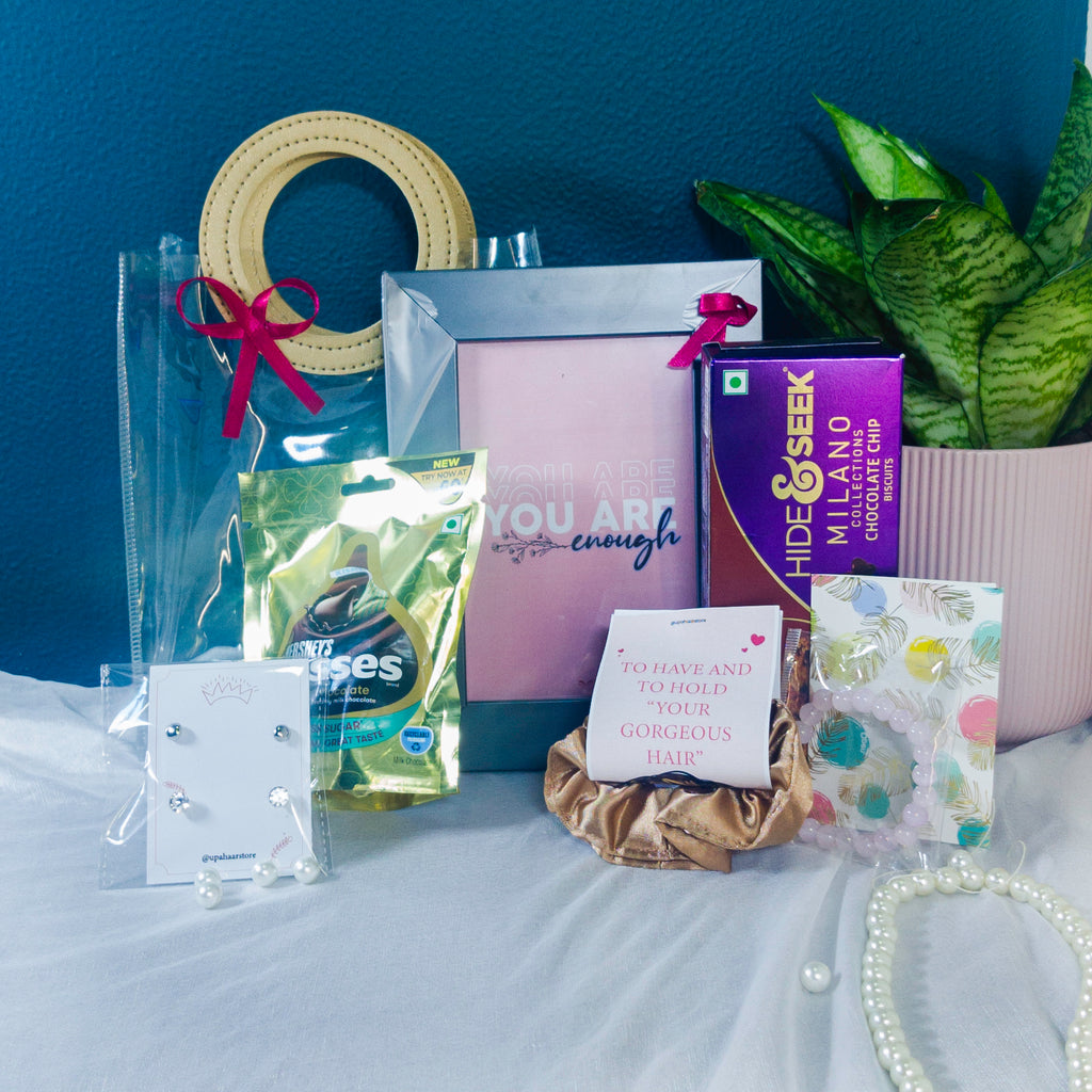 Transparent Bag Hamper