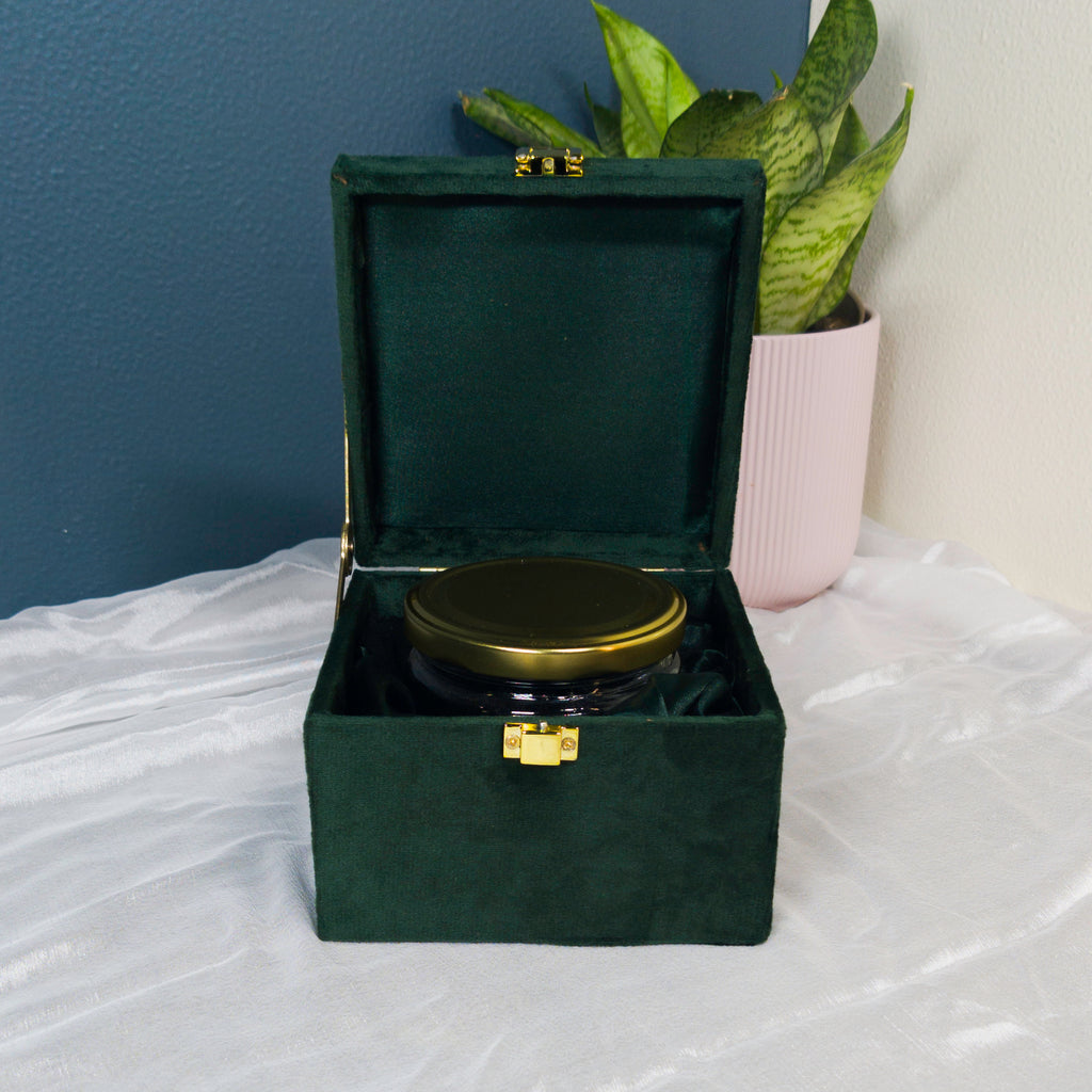 Green Velvet Box - 1 Jar
