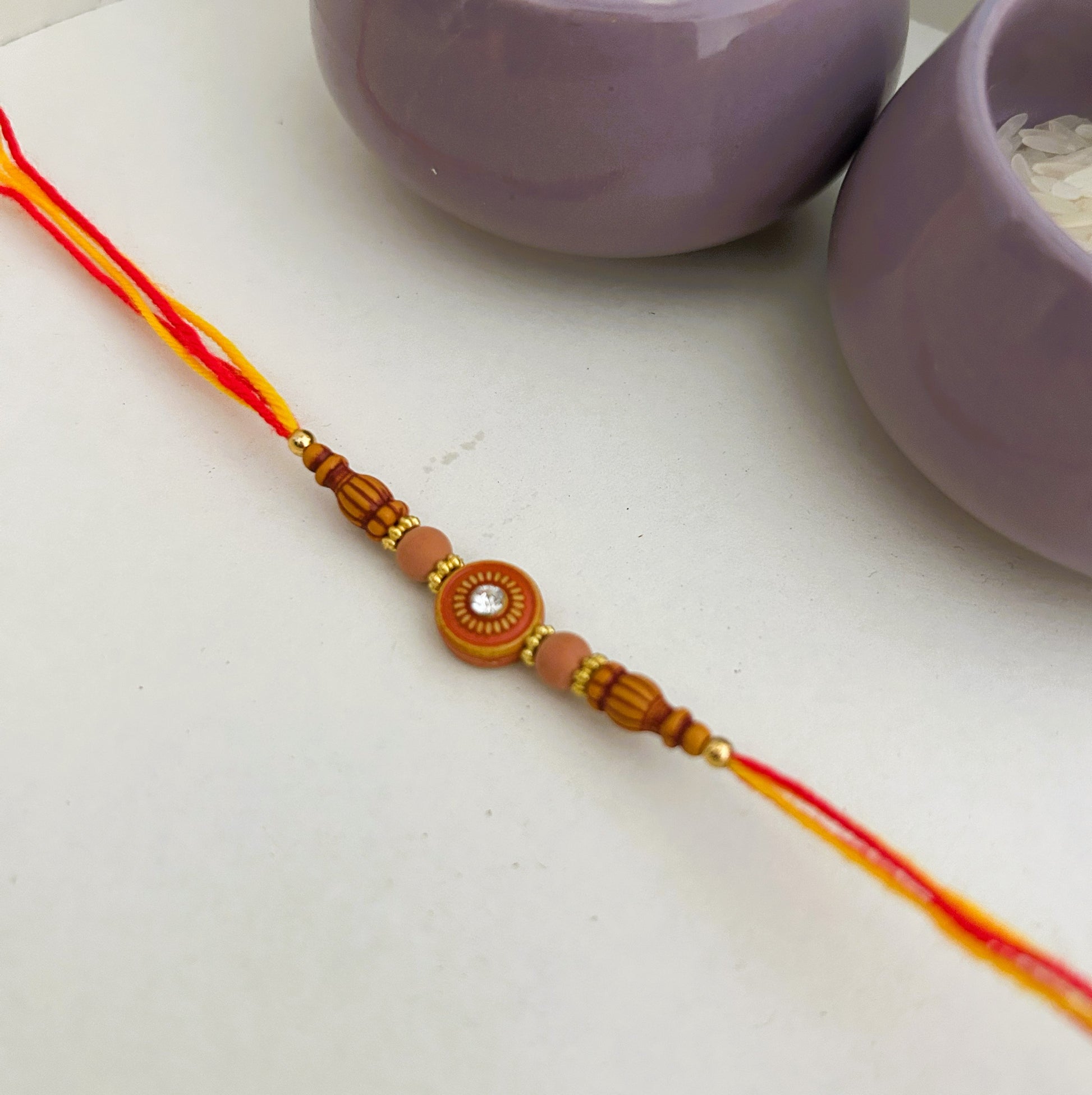 Diamond Circle Rakhi